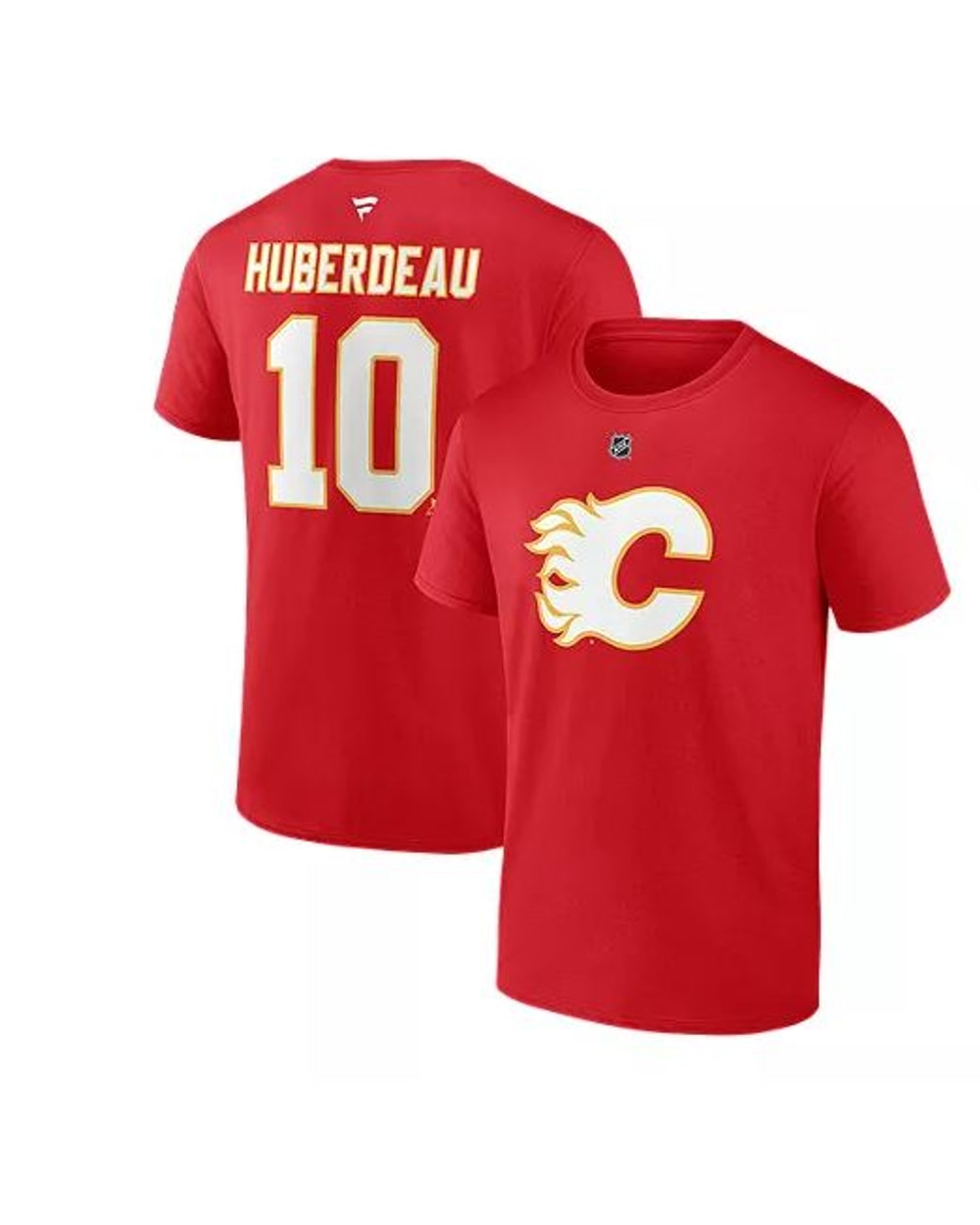 Fanatics Calgary Flames Authentic Stack T-Shirt Huberdeau