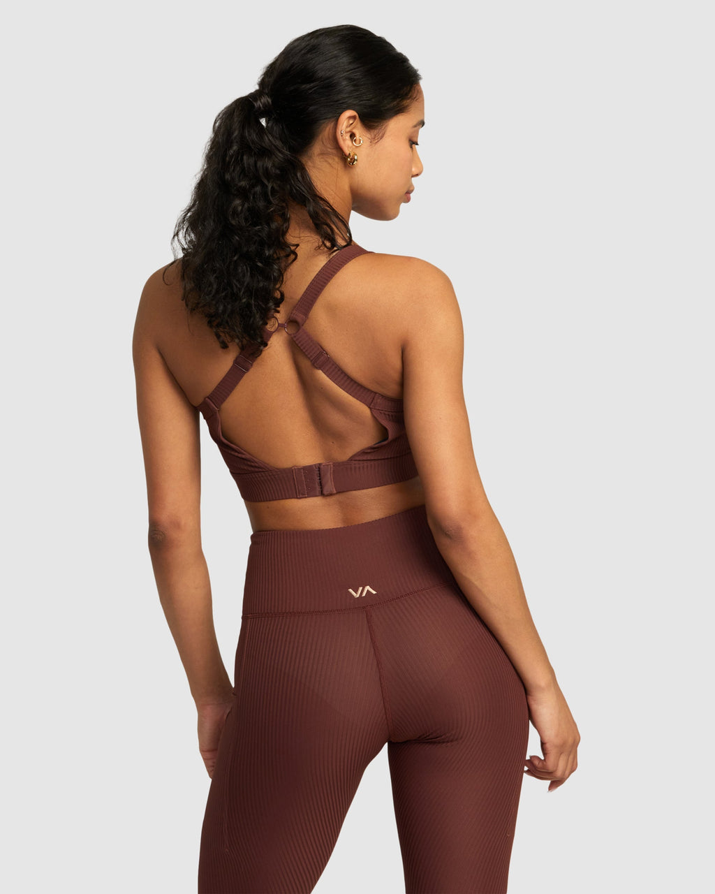 RVCA Women's Mineral Rib High Impact Bra
