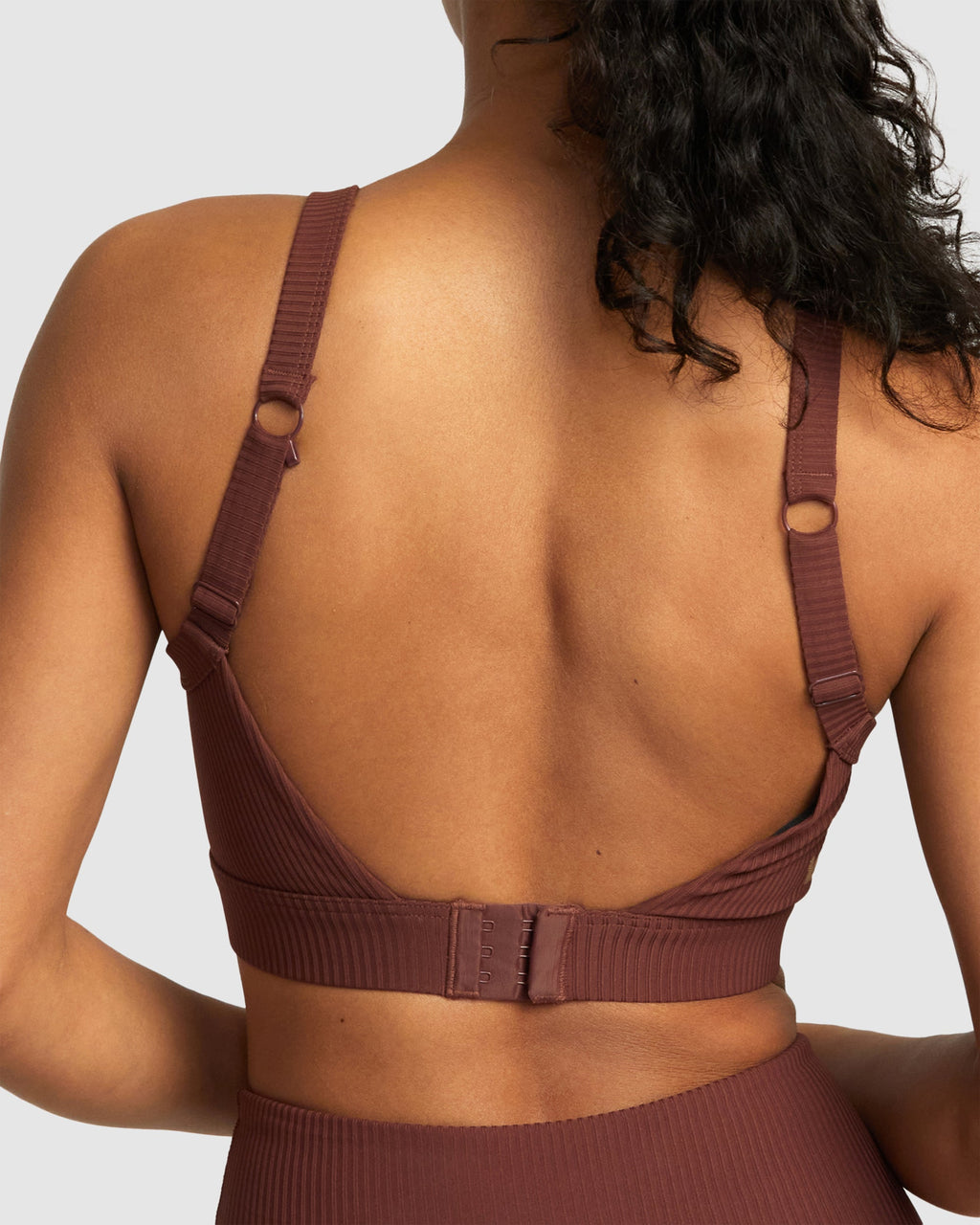 RVCA Women's Mineral Rib High Impact Bra