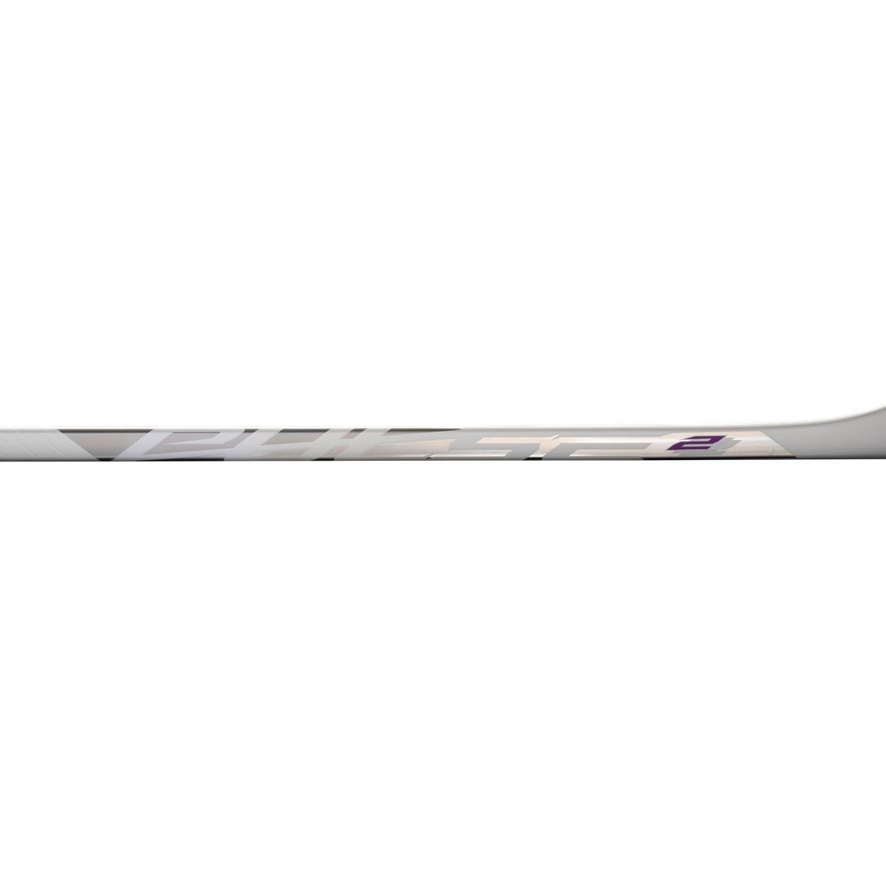 Bauer Junior Pulse2 Hockey Stick - White - 2026 — Bauer shaft detail