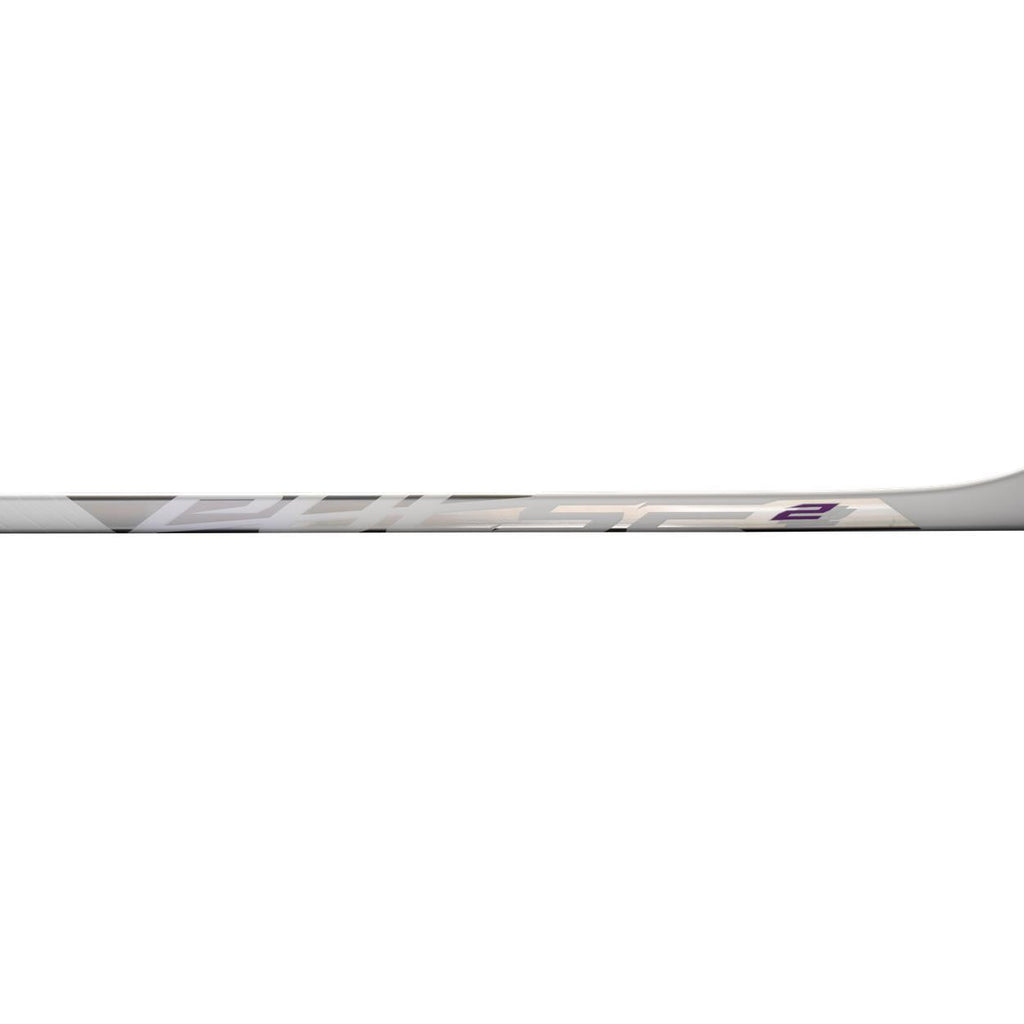 Bauer Youth Pulse2 Hockey Stick - White - 2026 — Bauer shaft detail