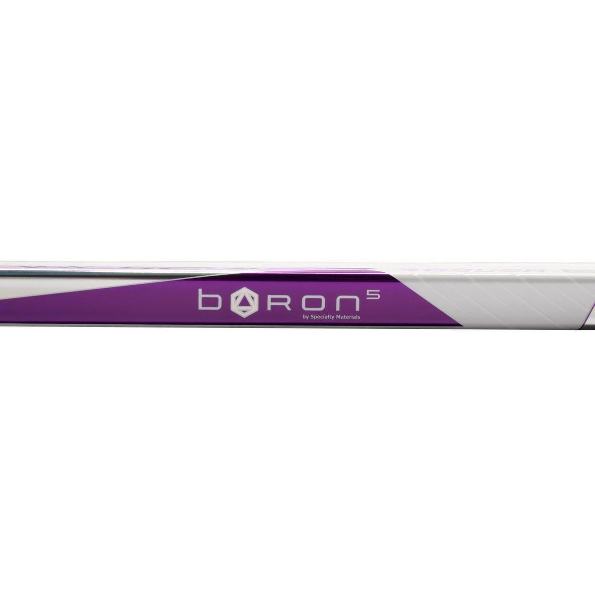Bauer Youth Pulse2 Hockey Stick - White - 2026 — Boron grip detail
