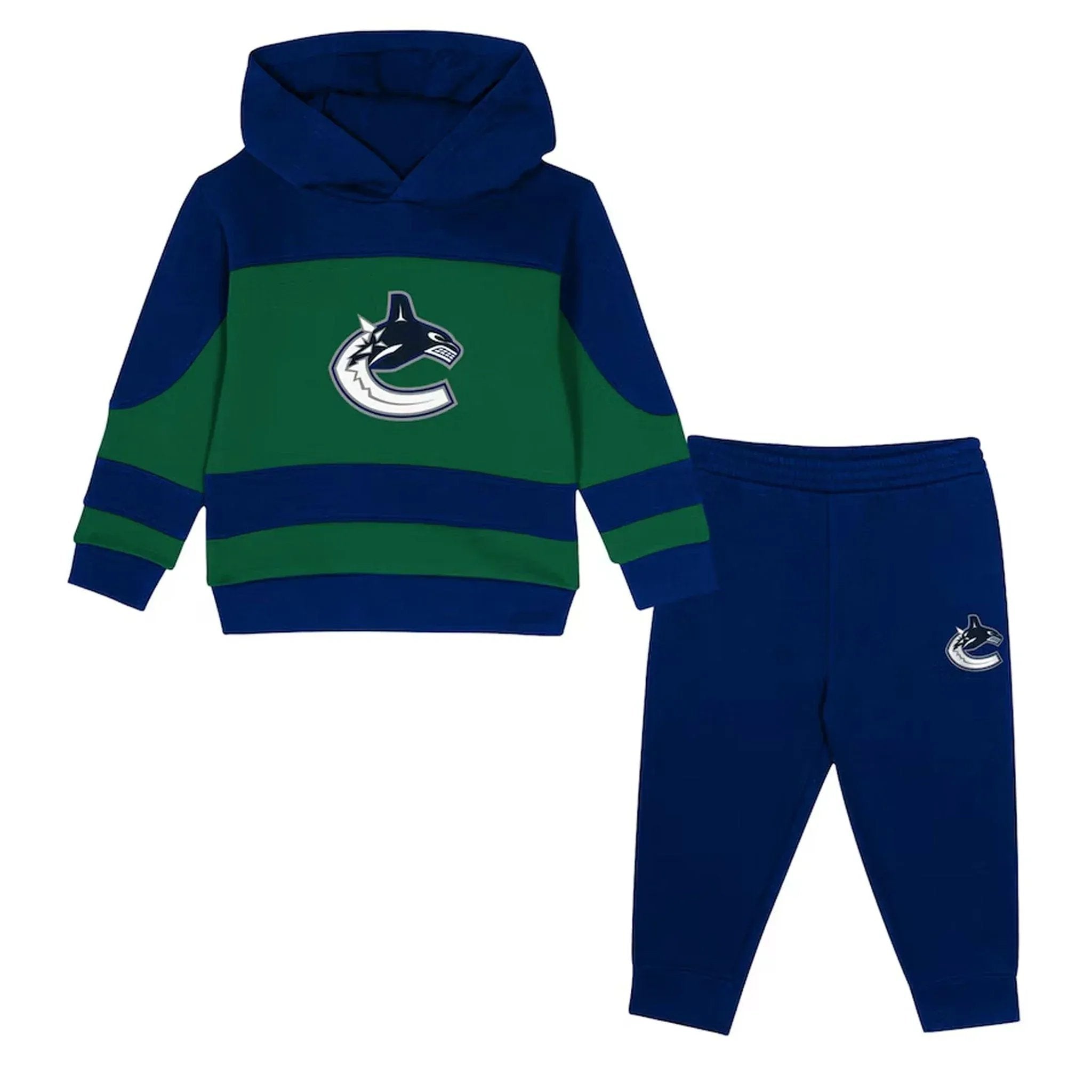 Outerstuff Vancouver Canucks NHL Big Skate Fleece Set Toddler