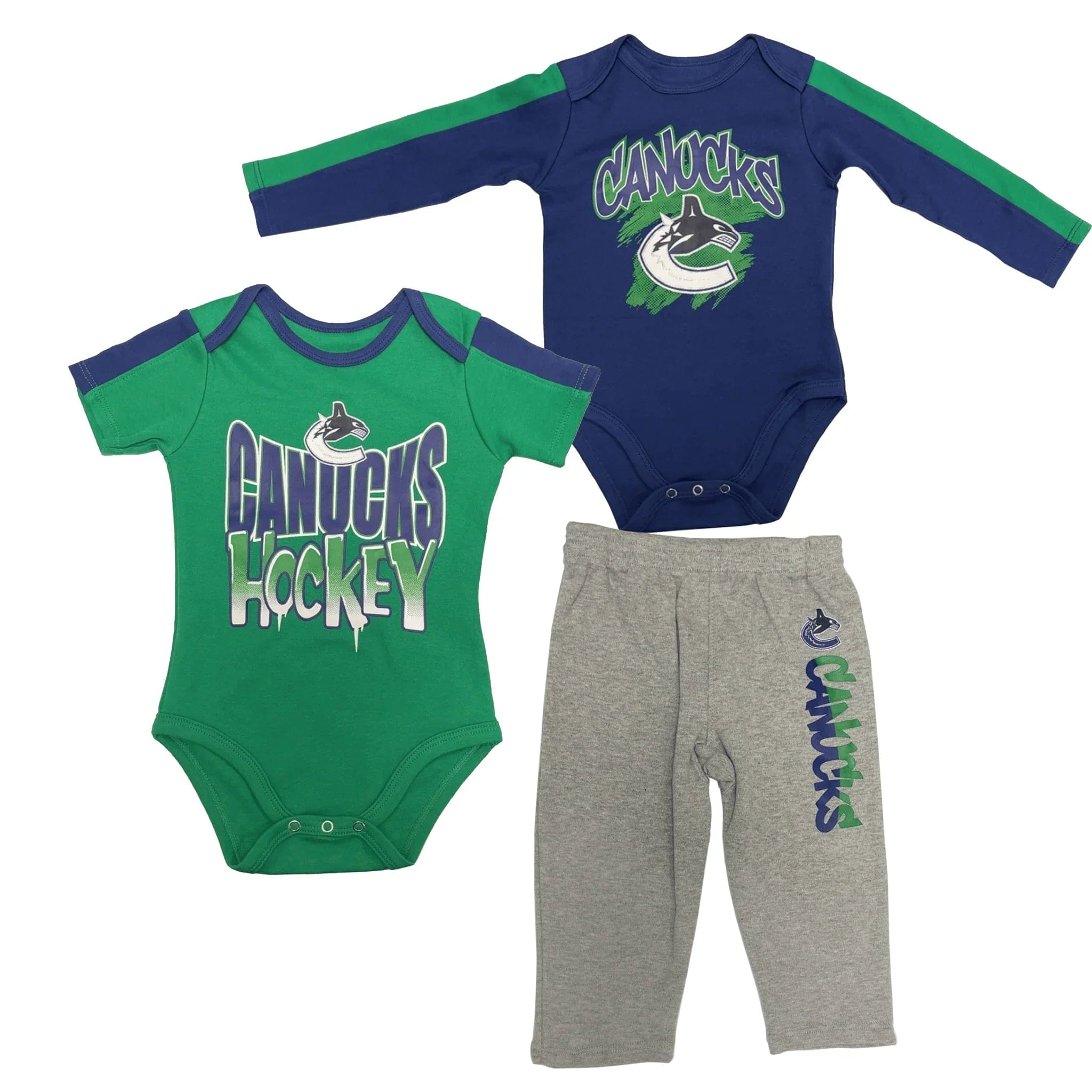 Outerstuff Minnesota Wild Card Long Sleeve Creeper Pnt Infant