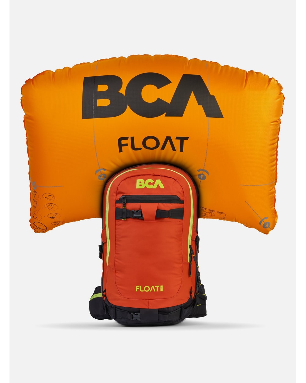 Backcountry Access Float 32 Avalanche Airbag 2.0 - airbag deployed