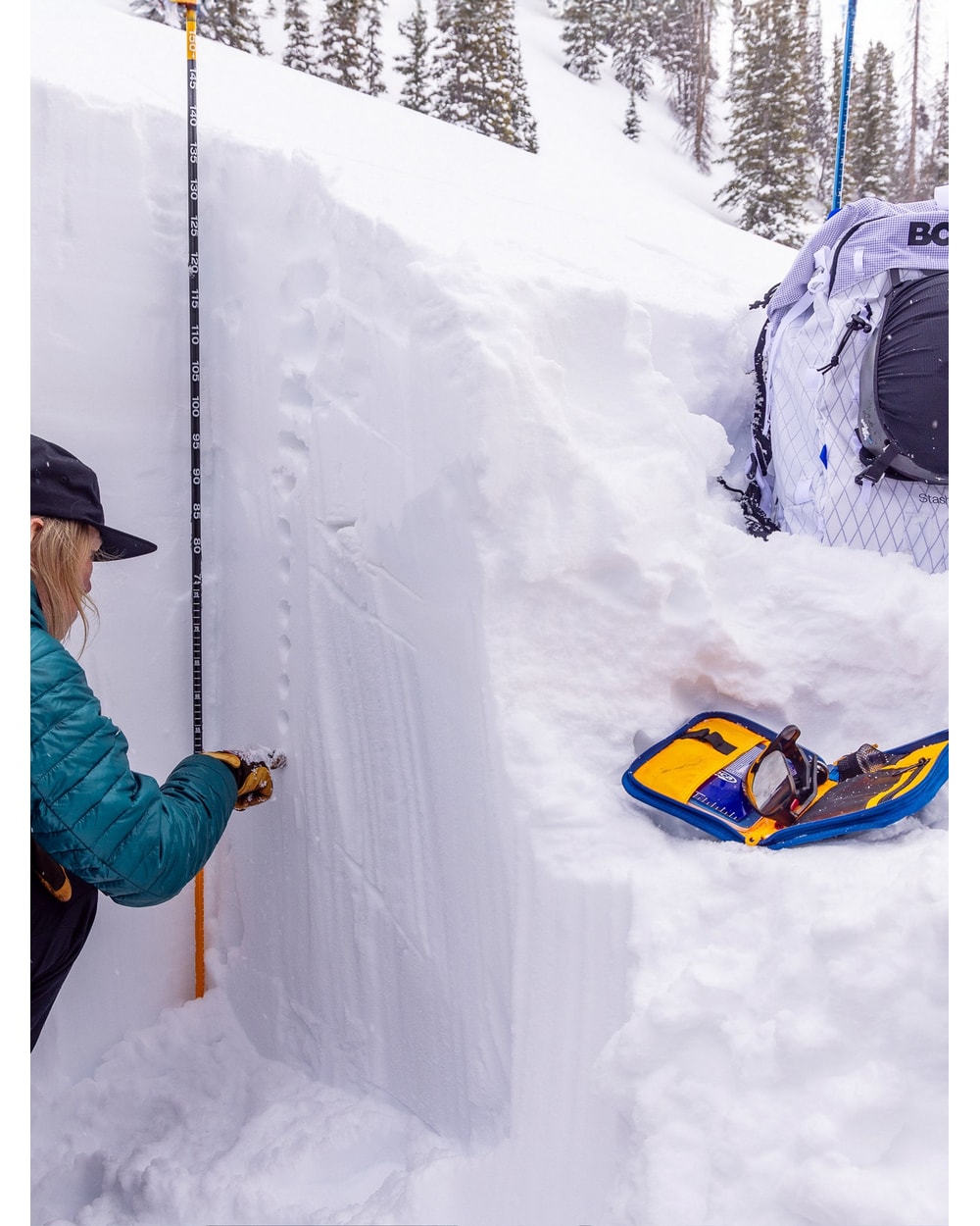 Backcountry Access Snow Study Kit - snow pit
