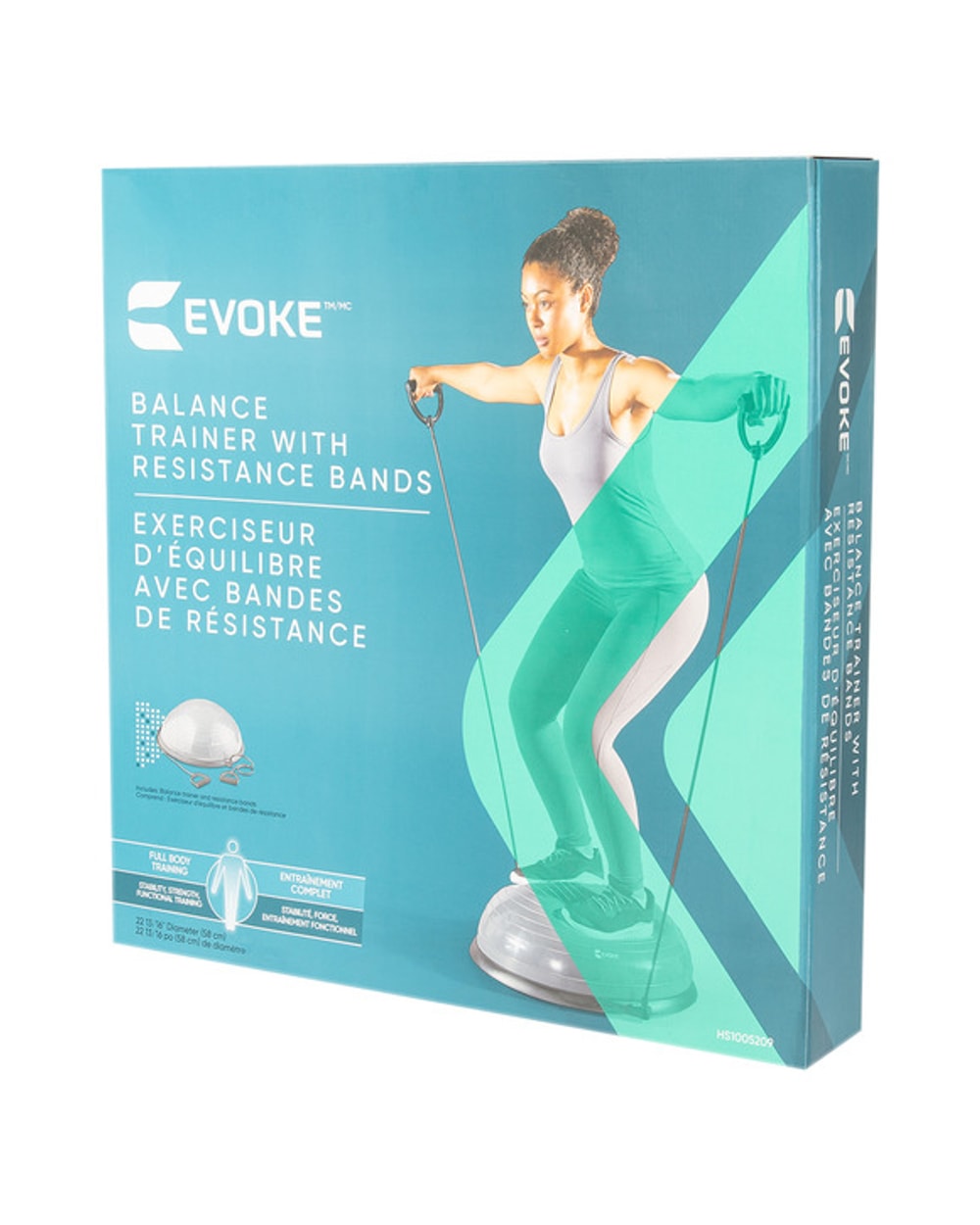 Evoke Balance Trainer Half Stability Ball