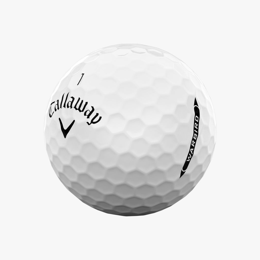 Callaway Warbird Distance 25 - Box of 12 Golf Balls - White