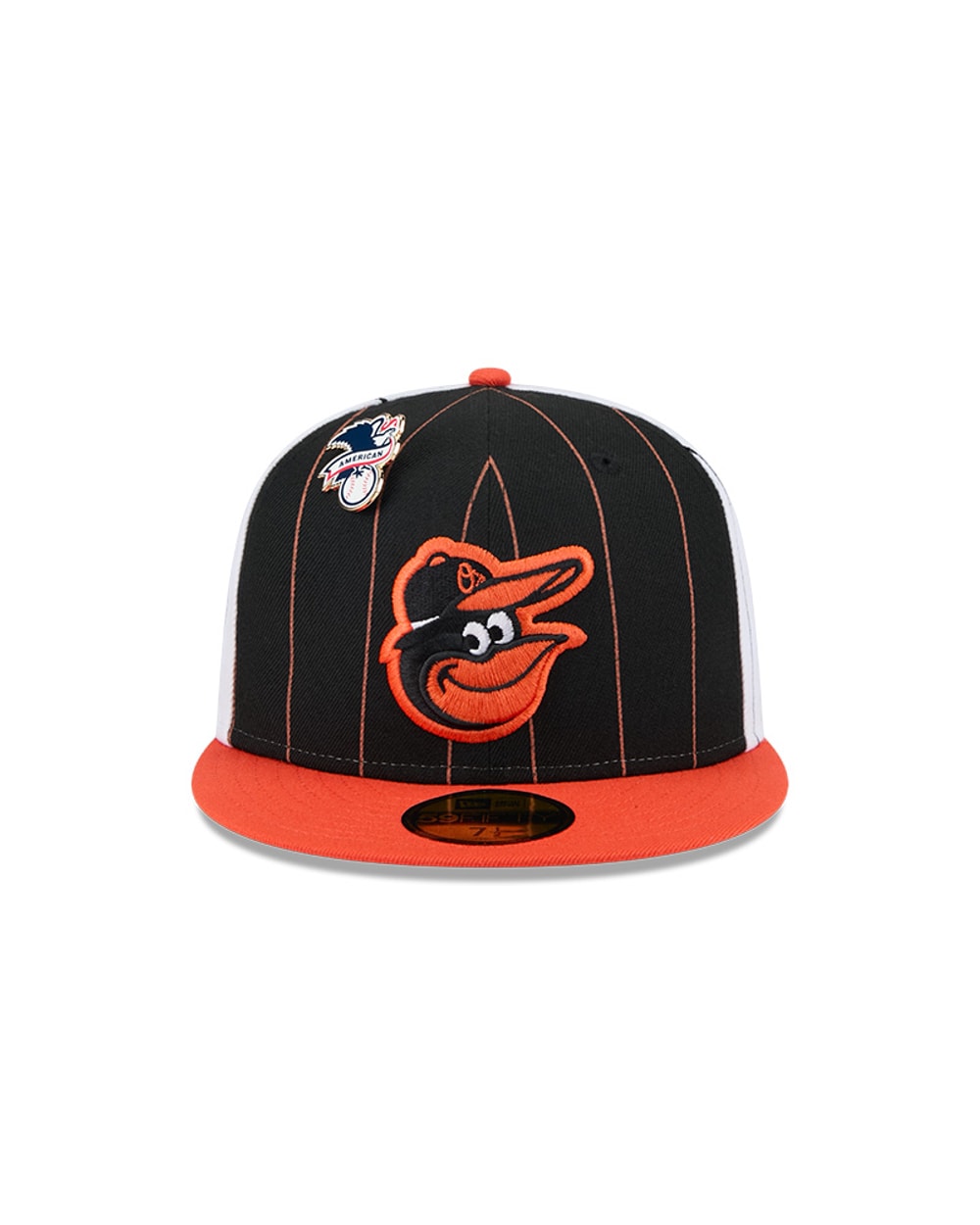 Baltimore Orioles Pinstripe 59FIFTY Fitted Hat