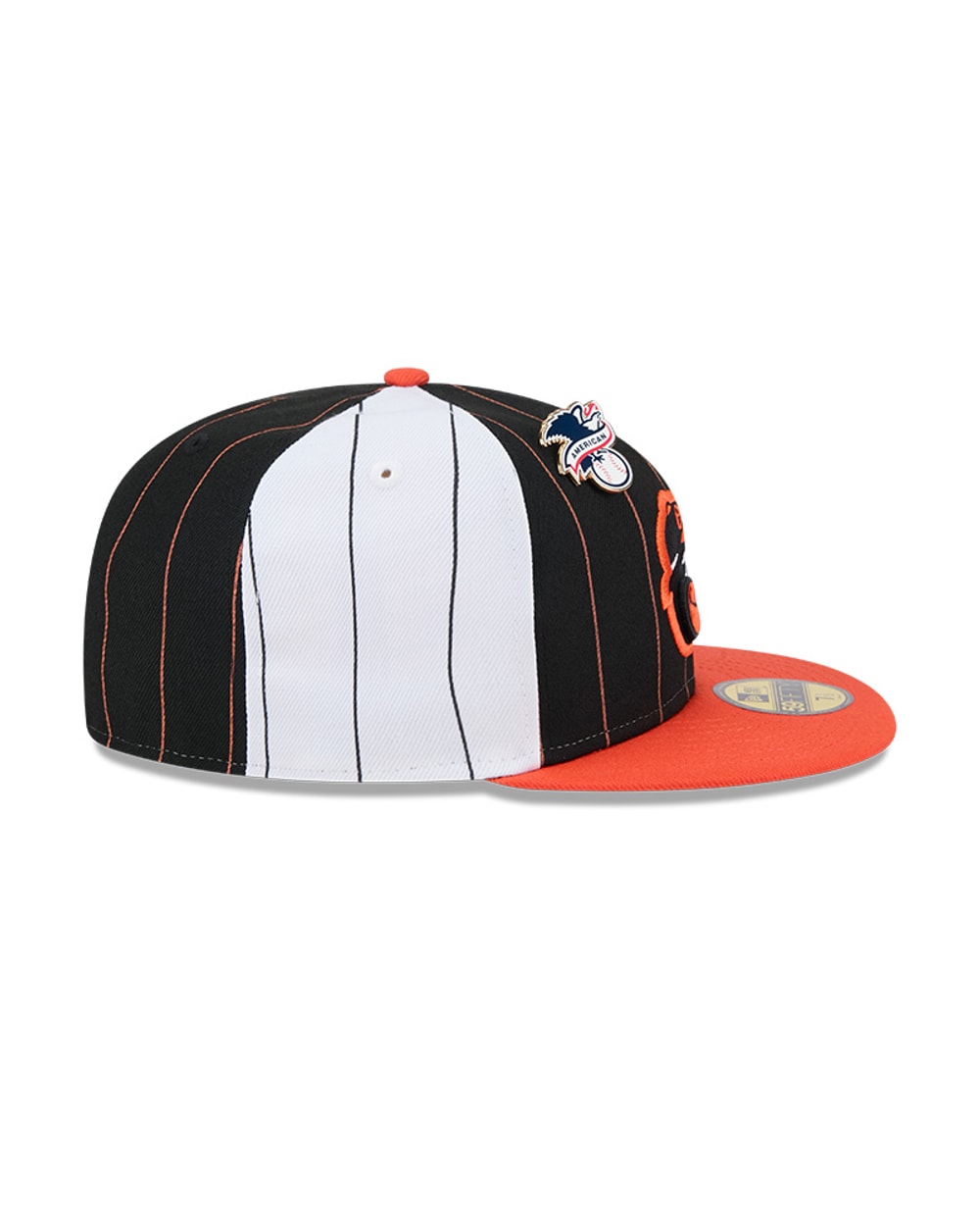Baltimore Orioles Pinstripe 59FIFTY Fitted Hat