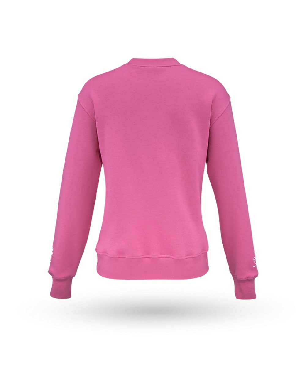 Barbie x CCM Pink Embroidered Crewneck Adult, back view