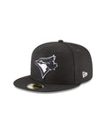 MLB Basic 59FIFTY Black/White Fitted Cap