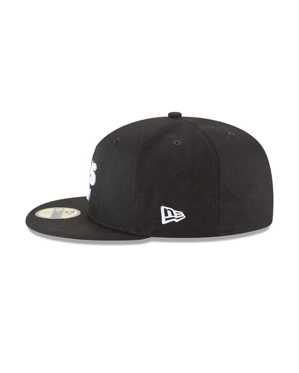 MLB Basic 59FIFTY Black/White Fitted Cap