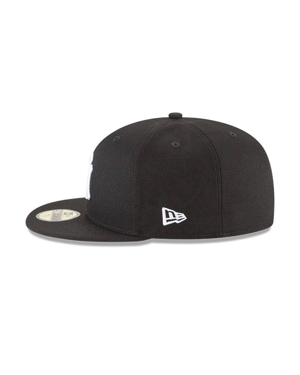 MLB Basic 59FIFTY Black/White Fitted Cap