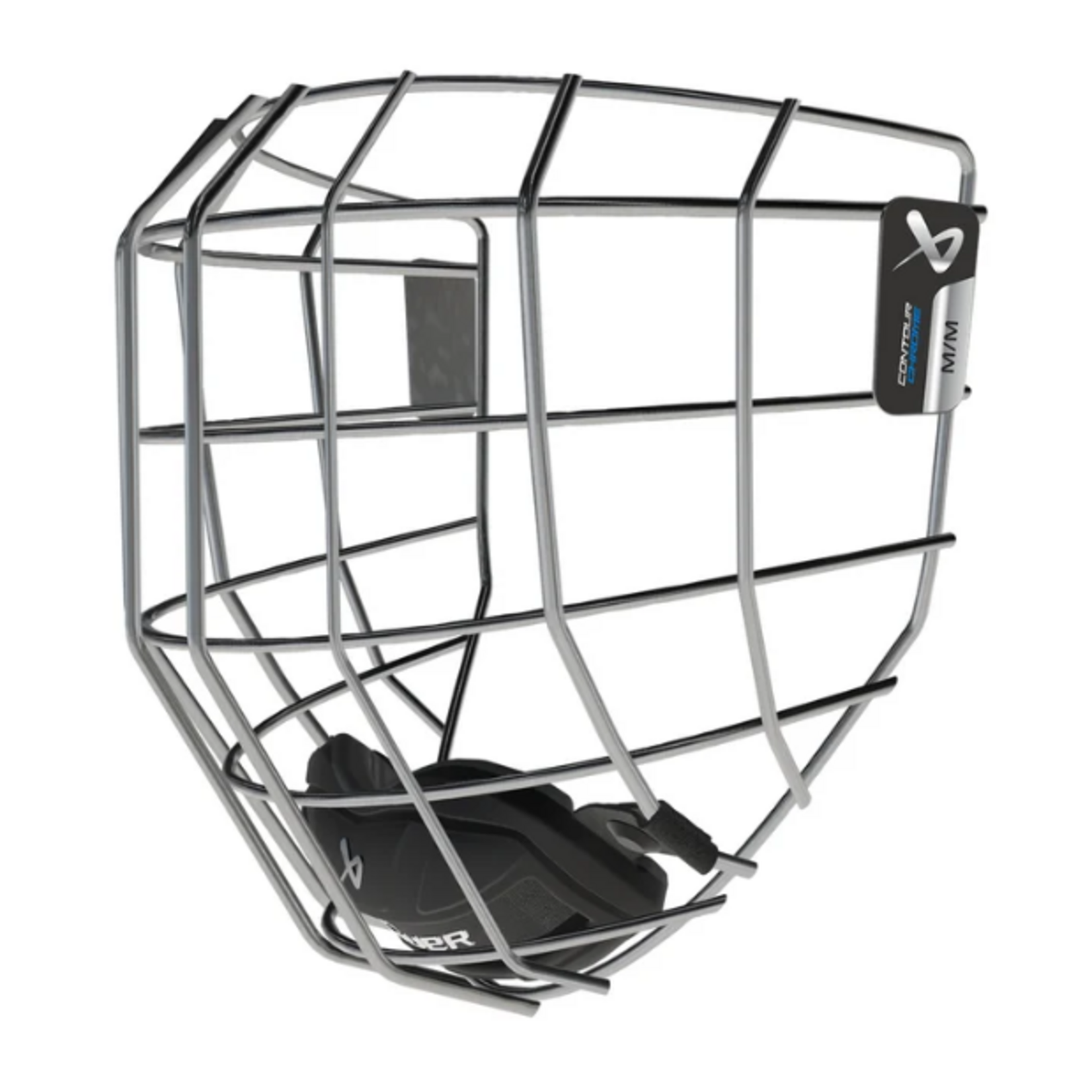 Bauer Senior Contour Chrome Cage, angle view