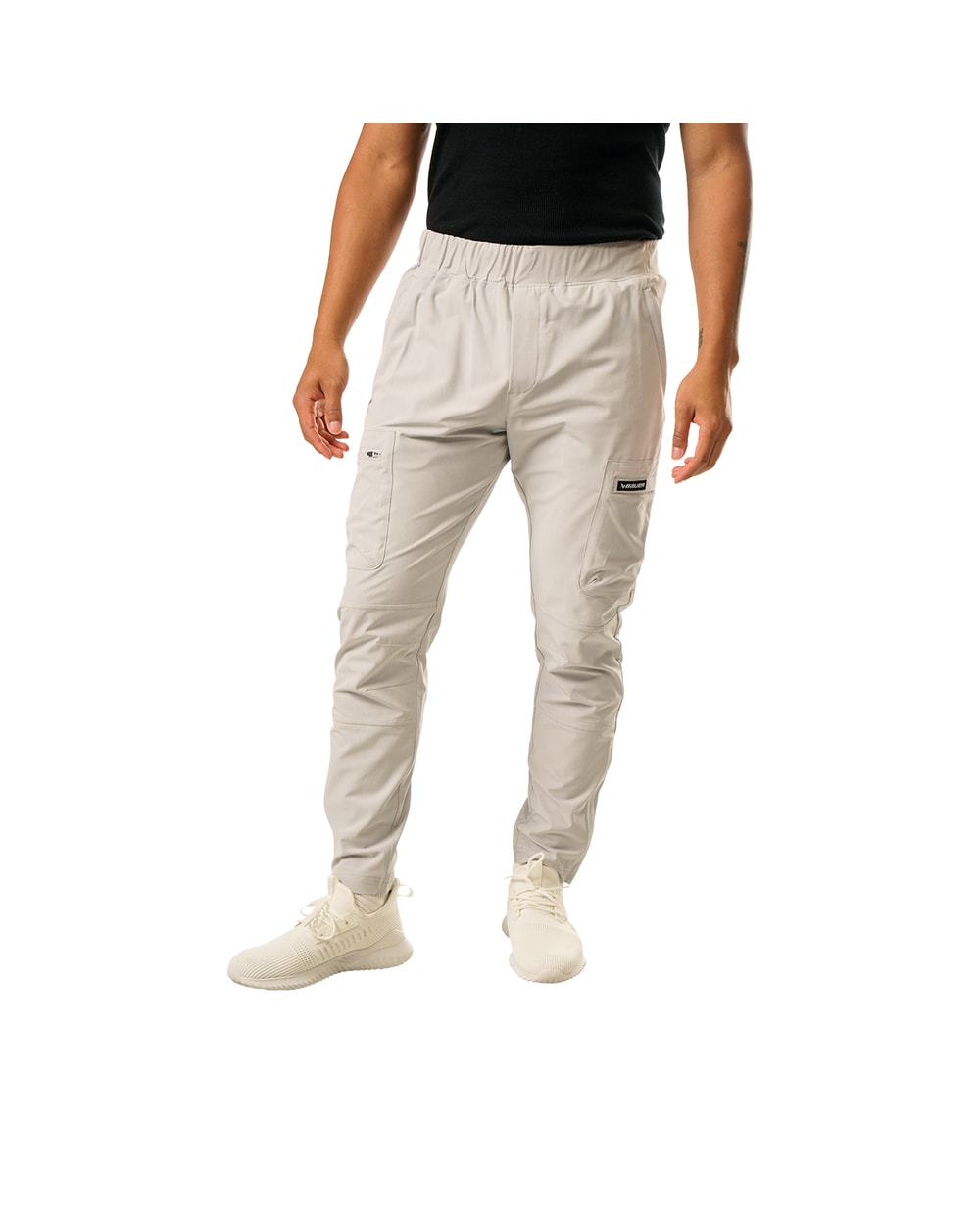 Bauer Cross Coast Travel Pant Quiet Grey - front