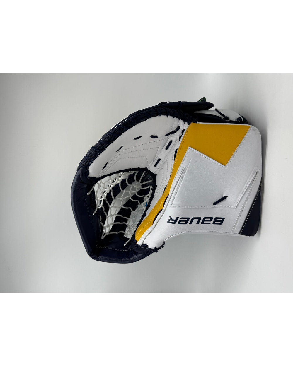 Bauer Custom SV-Pro Goalie Catcher Junior-Navy/White/Gold