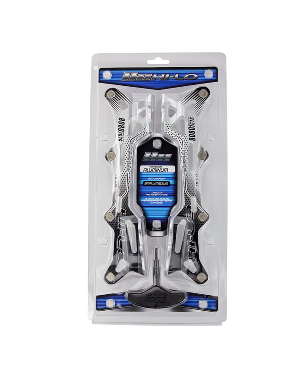 Bauer Hi-Lo aluminium inline chassis