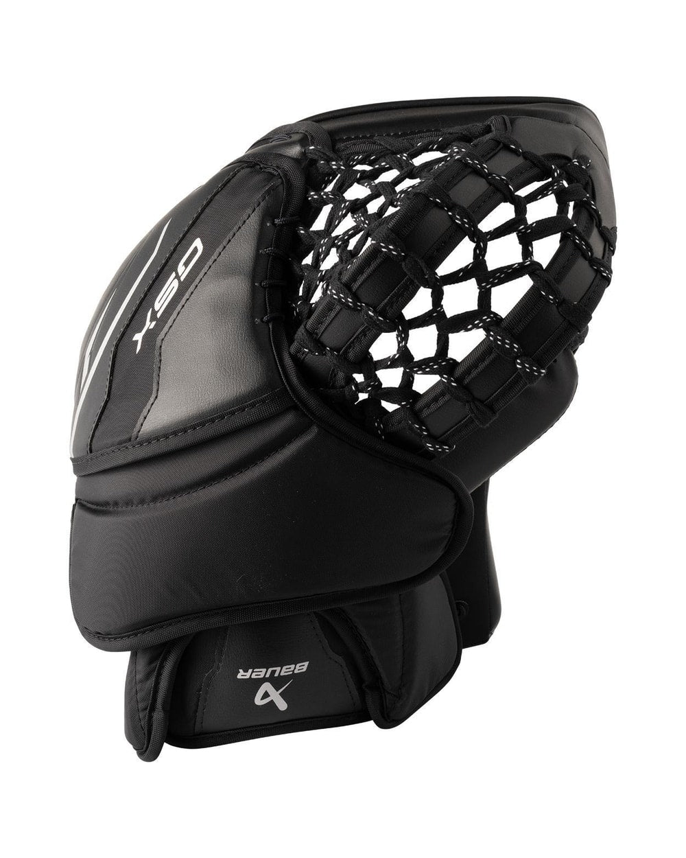 Bauer Intermediate GSX Goalie Catcher - Black - back