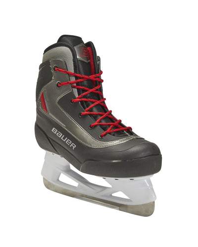 Bauer Junior Rec Ice Skates - Laser, front view