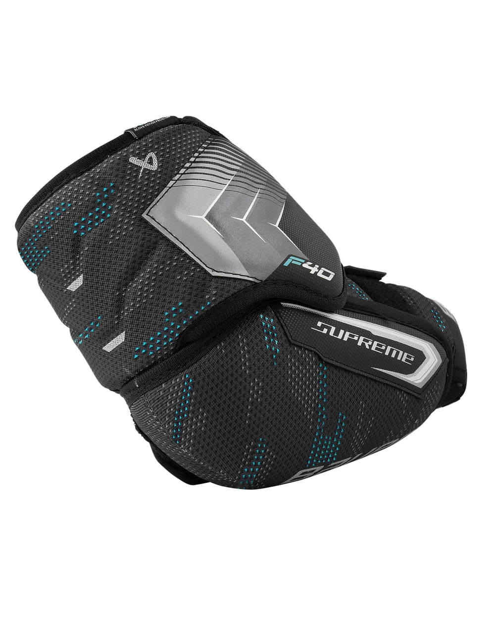 Bauer Junior Supreme F40 Elbow Pad - bicep and elbow cap detail