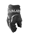 Bauer Junior Supreme F40 Hockey Glove Black/White - back