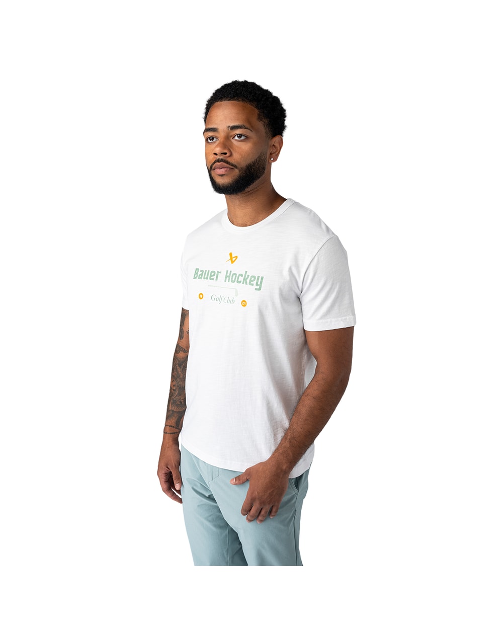 Bauer Men's Golf Club Graphic Tee