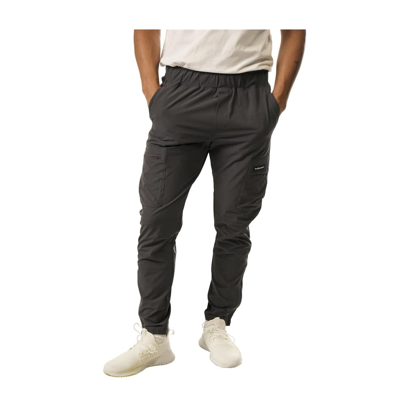 Bauer FLC Travel Pant Volcano Grey, front view