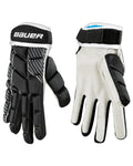 Bauer Performance Street Hockey Glove, palm and back view