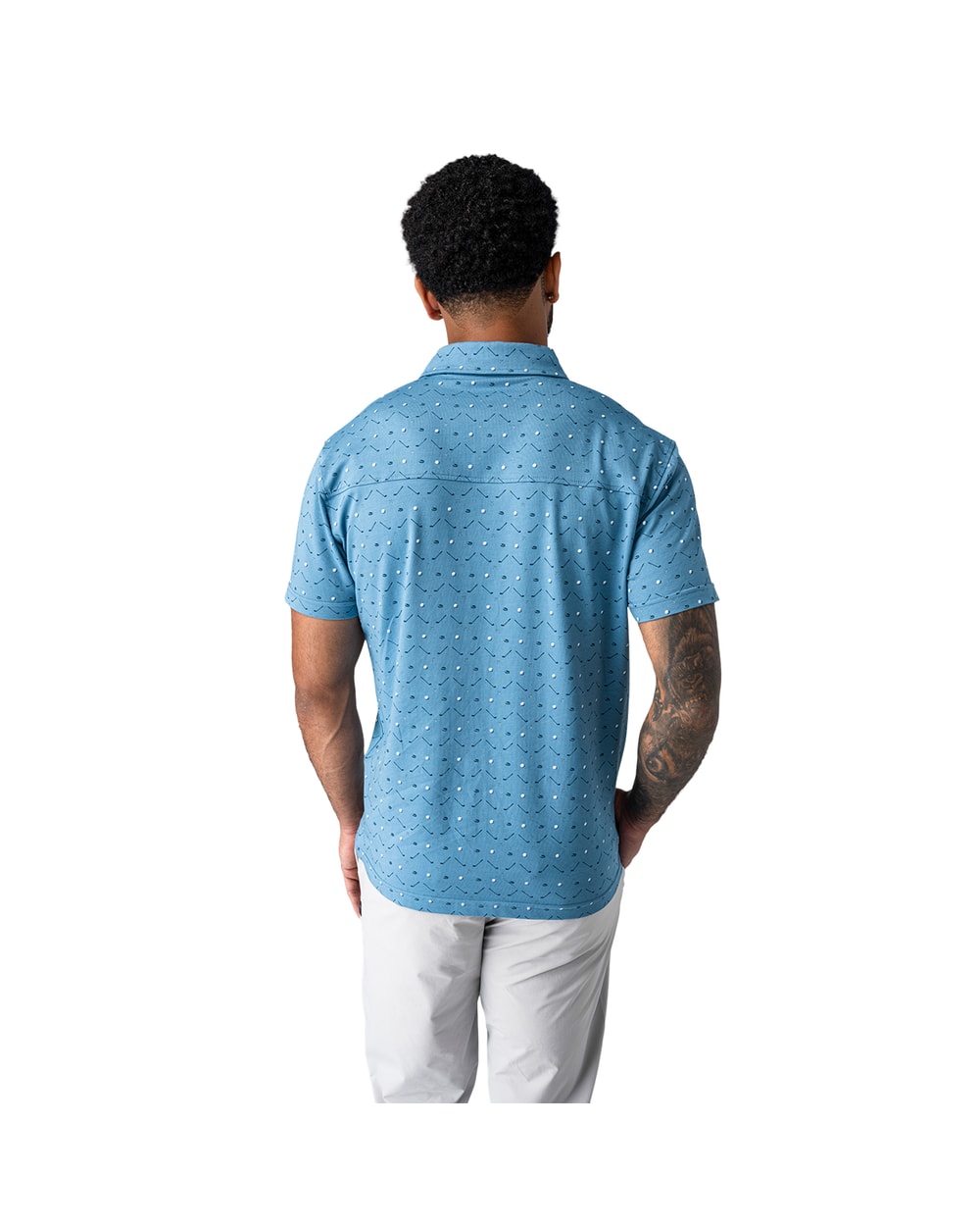 Bauer Men's Runoff Performance Polo - Water Hazard
