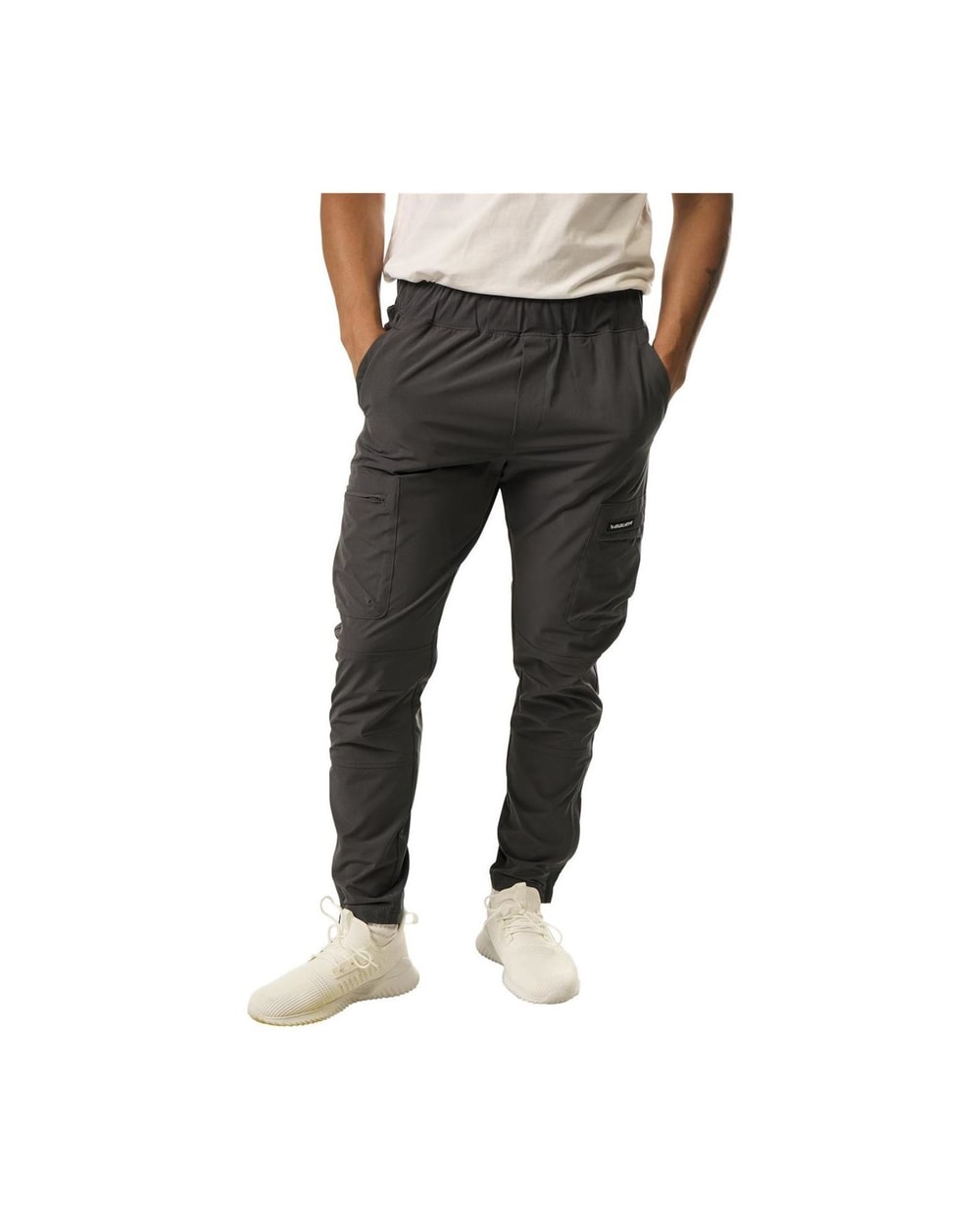 Bauer FLC Travel Pant Volcano Grey, front view