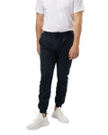 Bauer FLC Core Woven Jogger in Carbon, on model