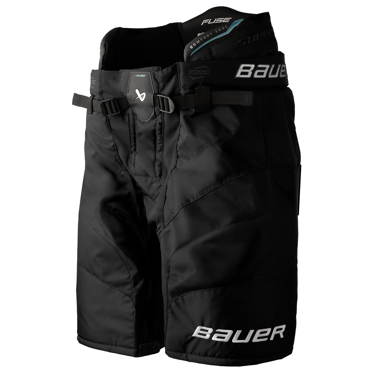 Bauer Senior Supreme Fuse Pants - Black, front view