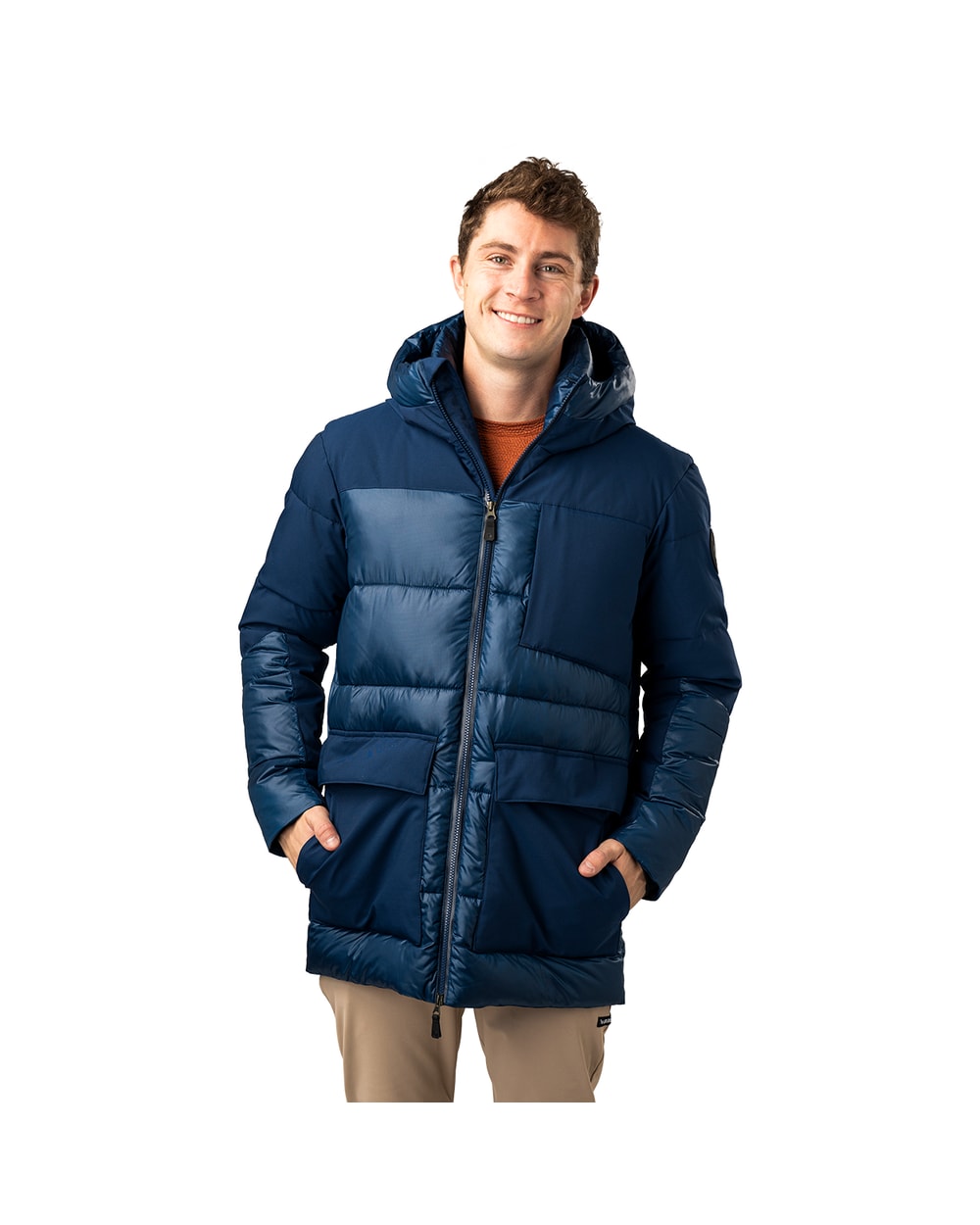 Bauer Senior Ultimate Puffer Jacket - Navy - front