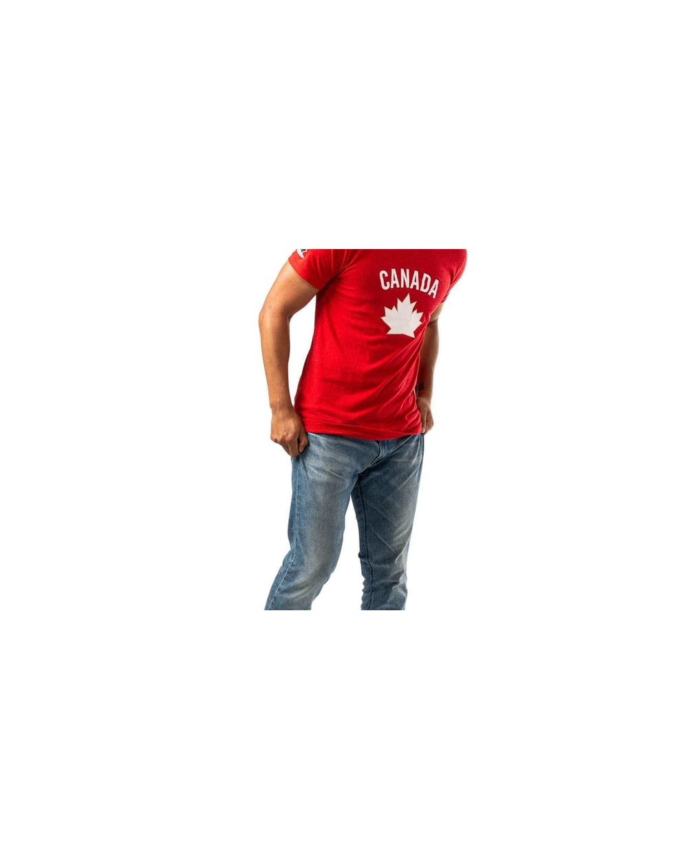 Bauer Team Canada Youth Short Sleeve Graphic Tee - Red