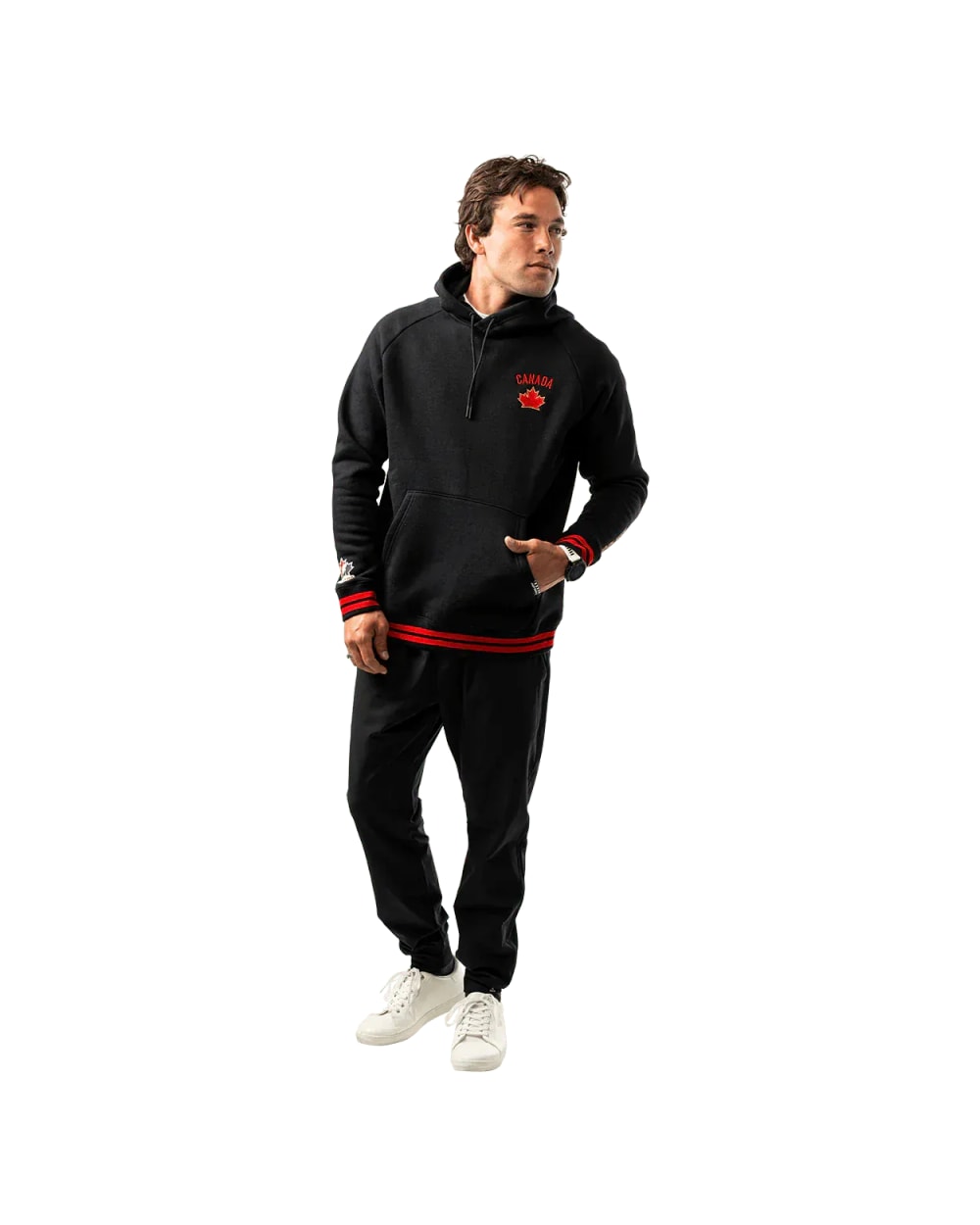 Bauer Team Canada Street Hoodie Sr Black