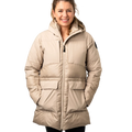 Bauer Women's Ultimate Puffer Jacket - Tan - front
