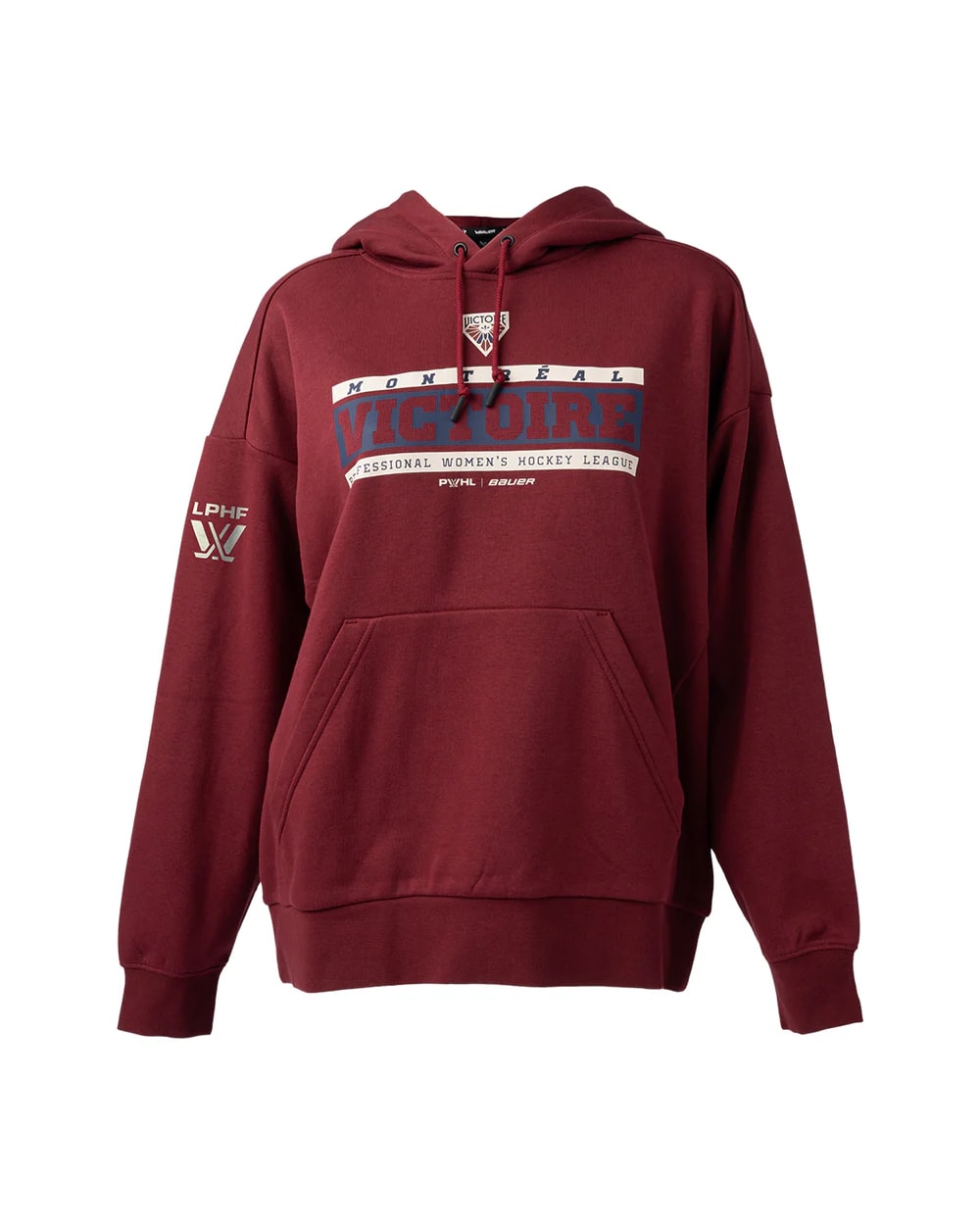 Bauer X PWHL Montreal Victoire Women's Pullover Hoodie