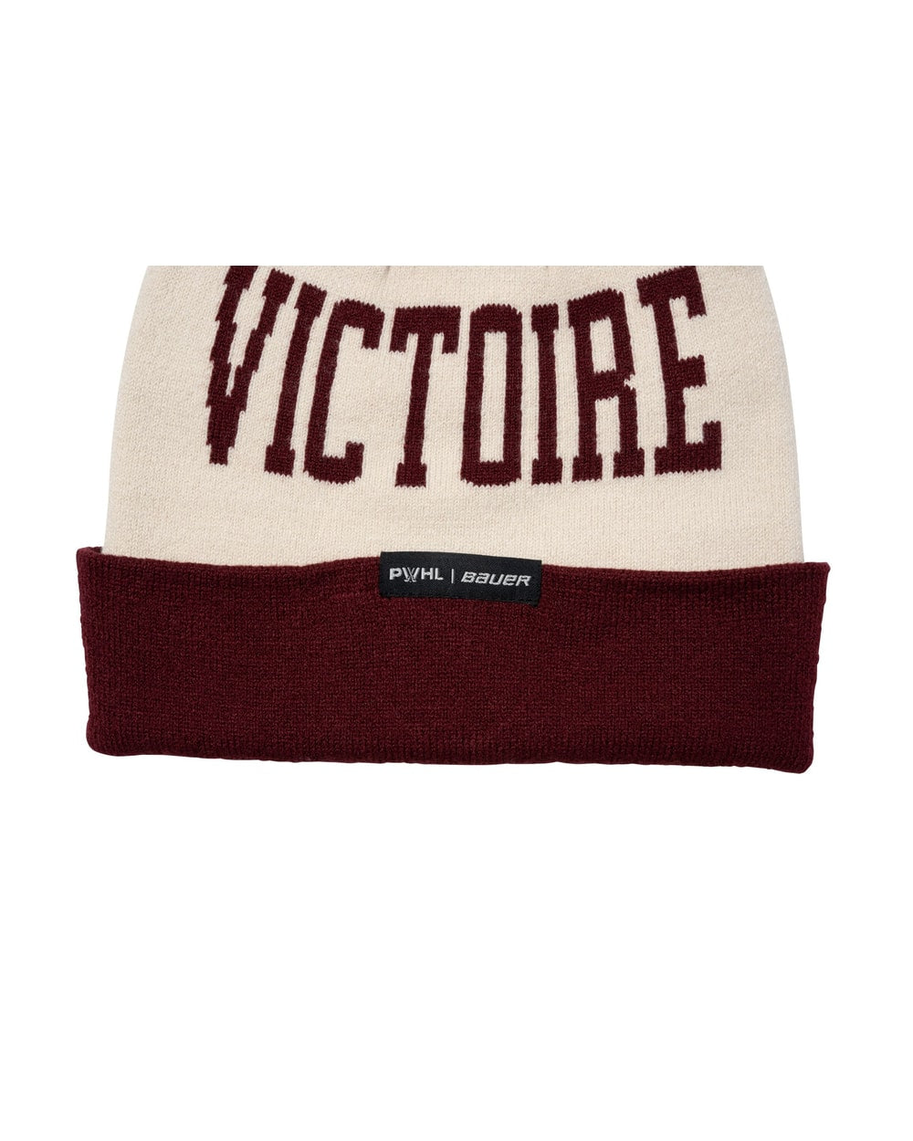 Bauer X PWHL Patch Knit Pom Toque Montreal Victoire