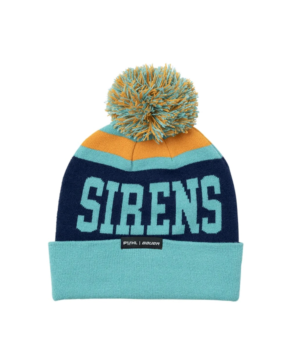 Bauer X PWHL Patch Knit Pom Toque New York Sirens