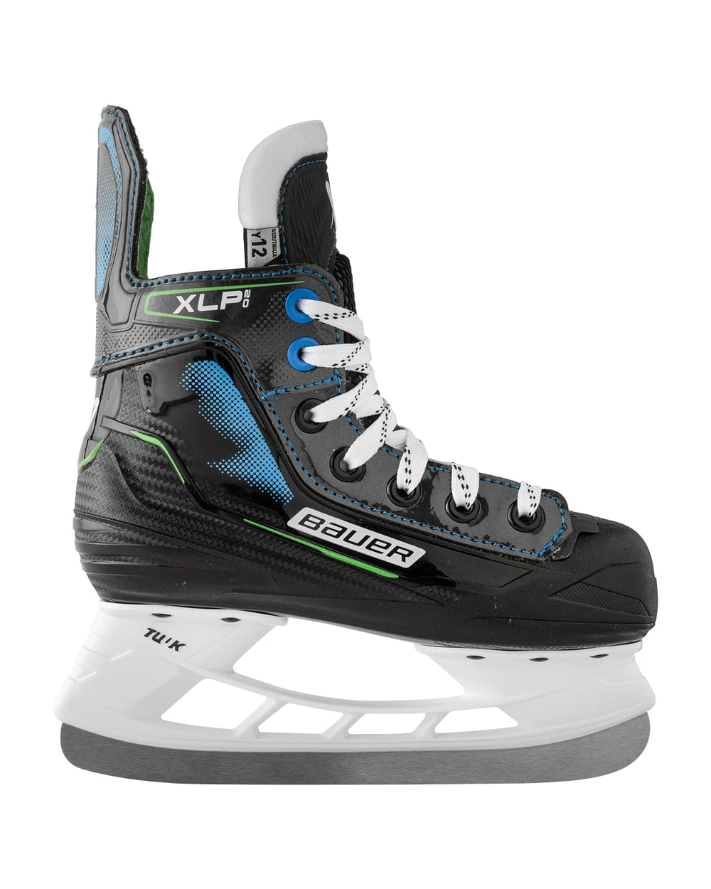 Bauer Youth X-LP 2.0 Hockey Skates - Black, side view