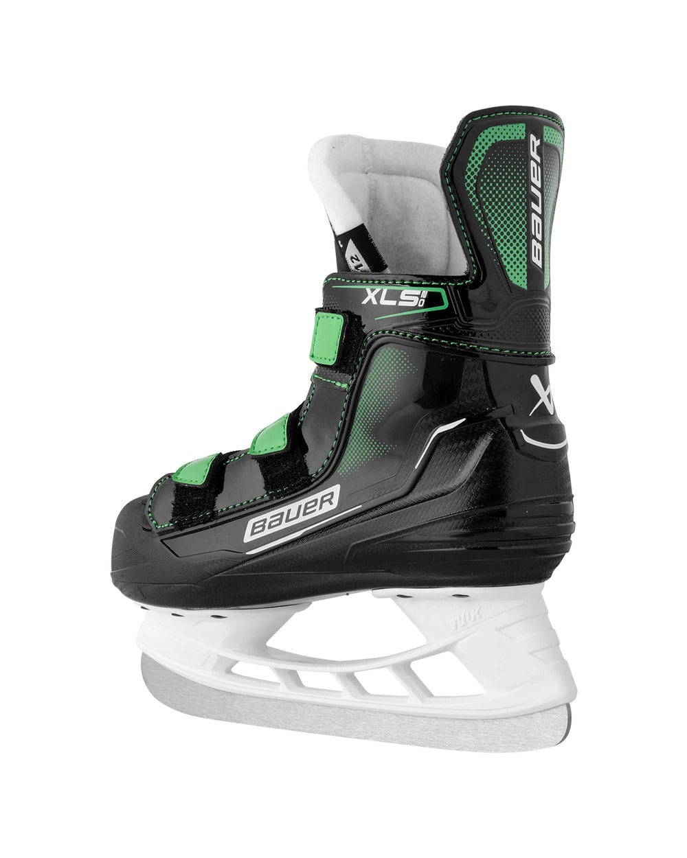 Bauer Youth X-LS 2.0 Hockey Skates - Black, rear three-quarter view