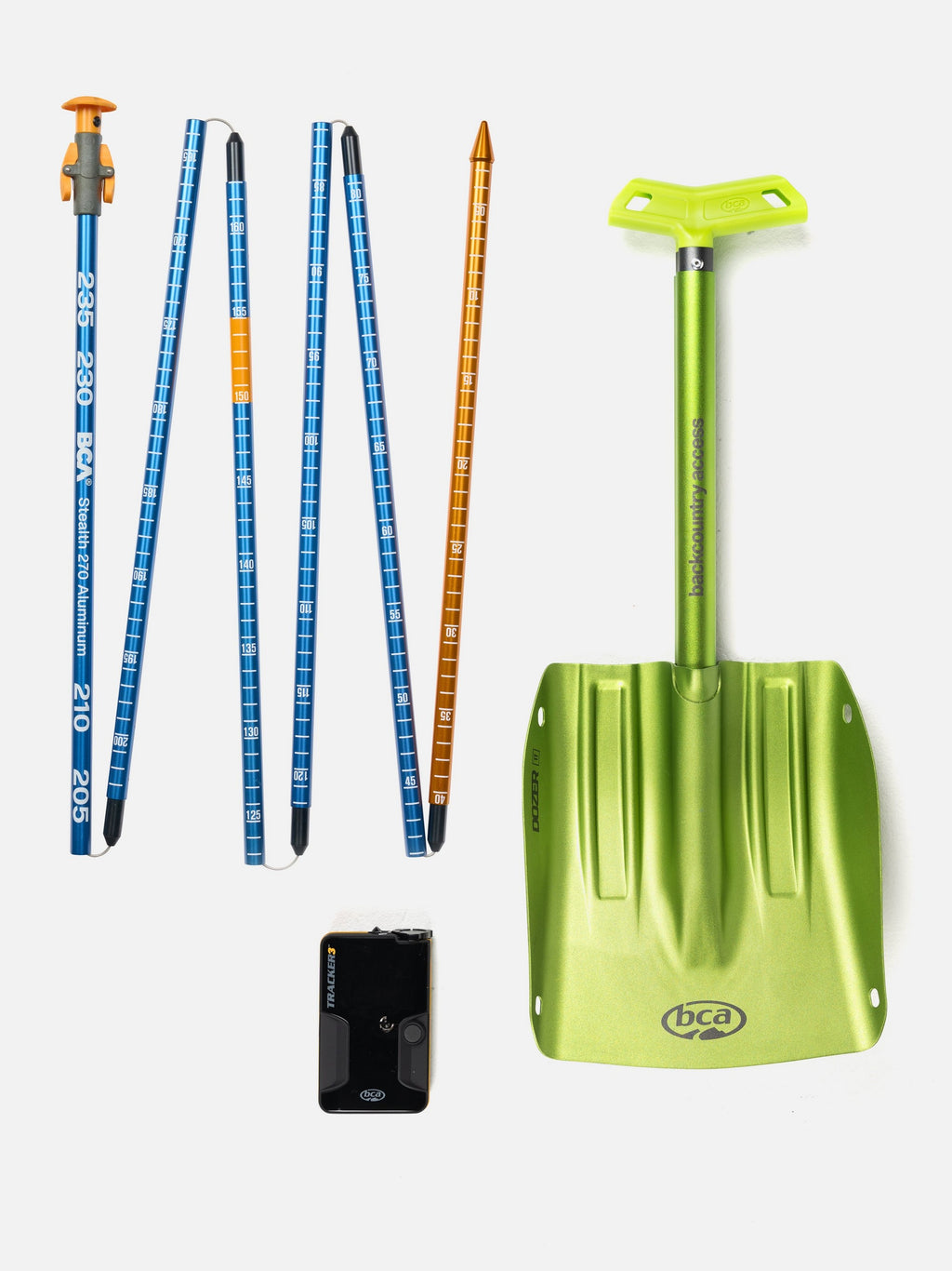 Backcountry Access Tracker 3 Canada Rescue Package - kit contents