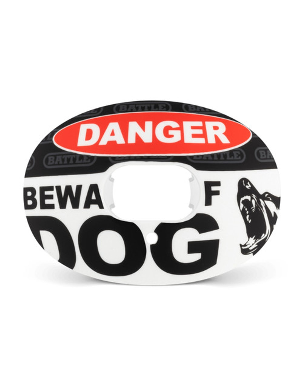 "Beware of Dog" Oxygen Football Mouthguard