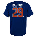 Outerstuff Youth Edmonton Oilers Name & Number T-Shirt - Draisaitl