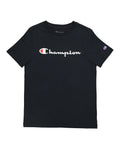 Champion Big Kids' Script Logo T-shirt