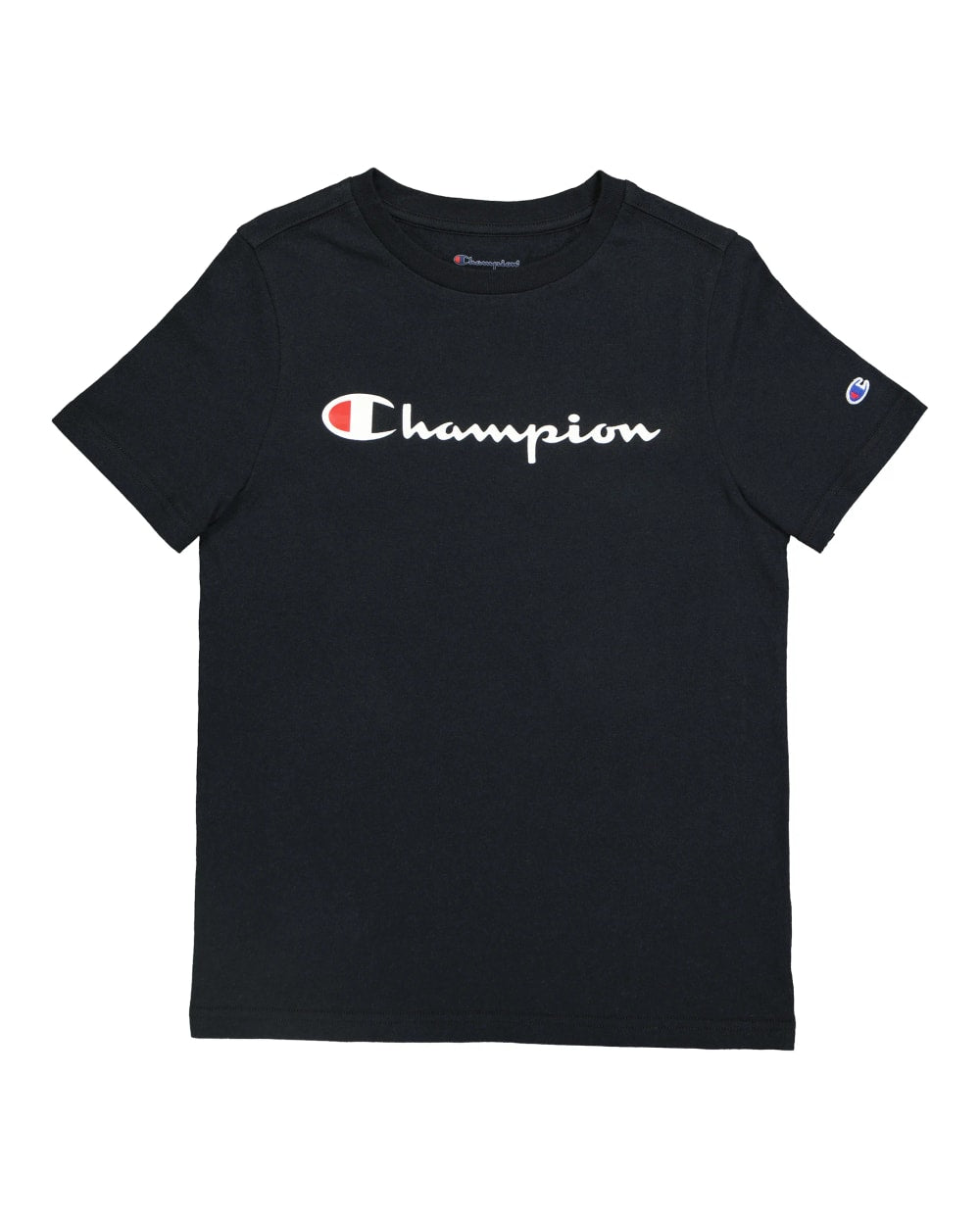 Champion Big Kids' Script Logo T-shirt