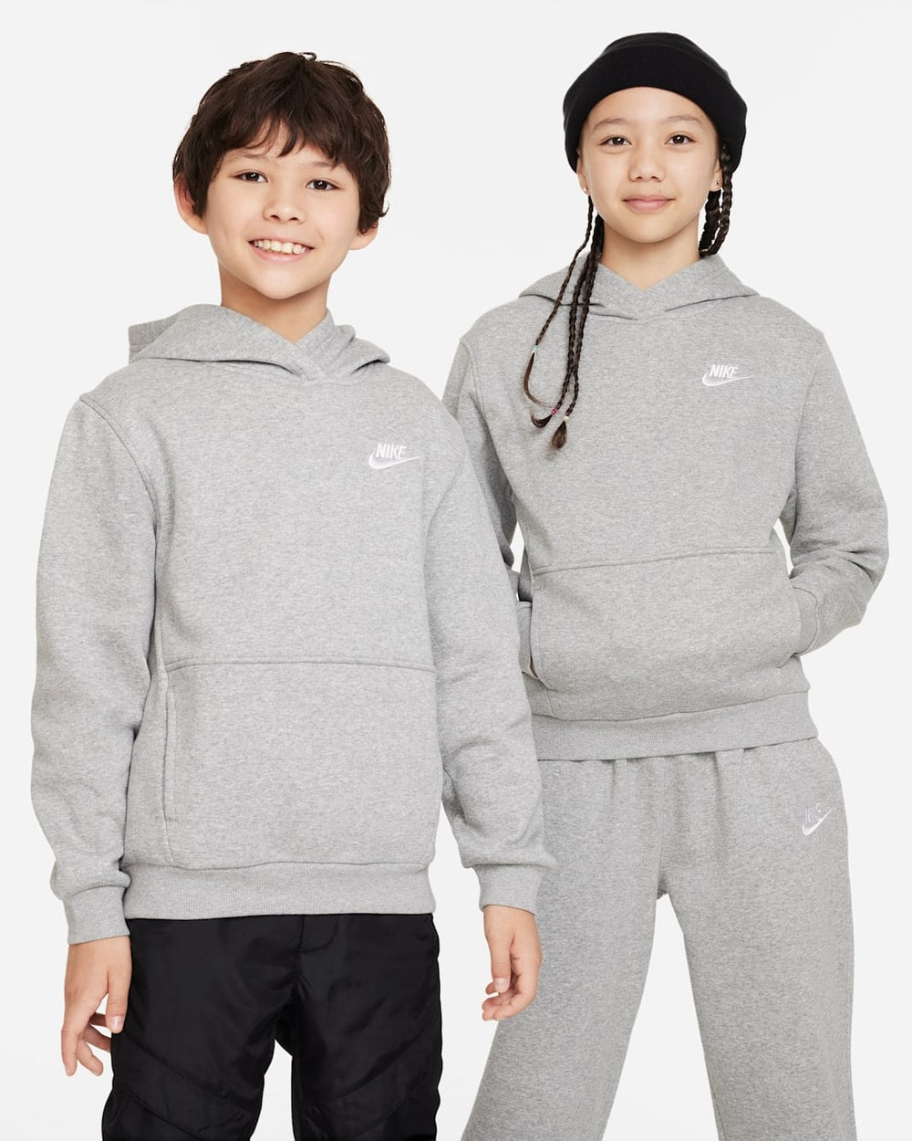 Nike Big Kids Sportswear Club Fleece Pullover Hoodie
