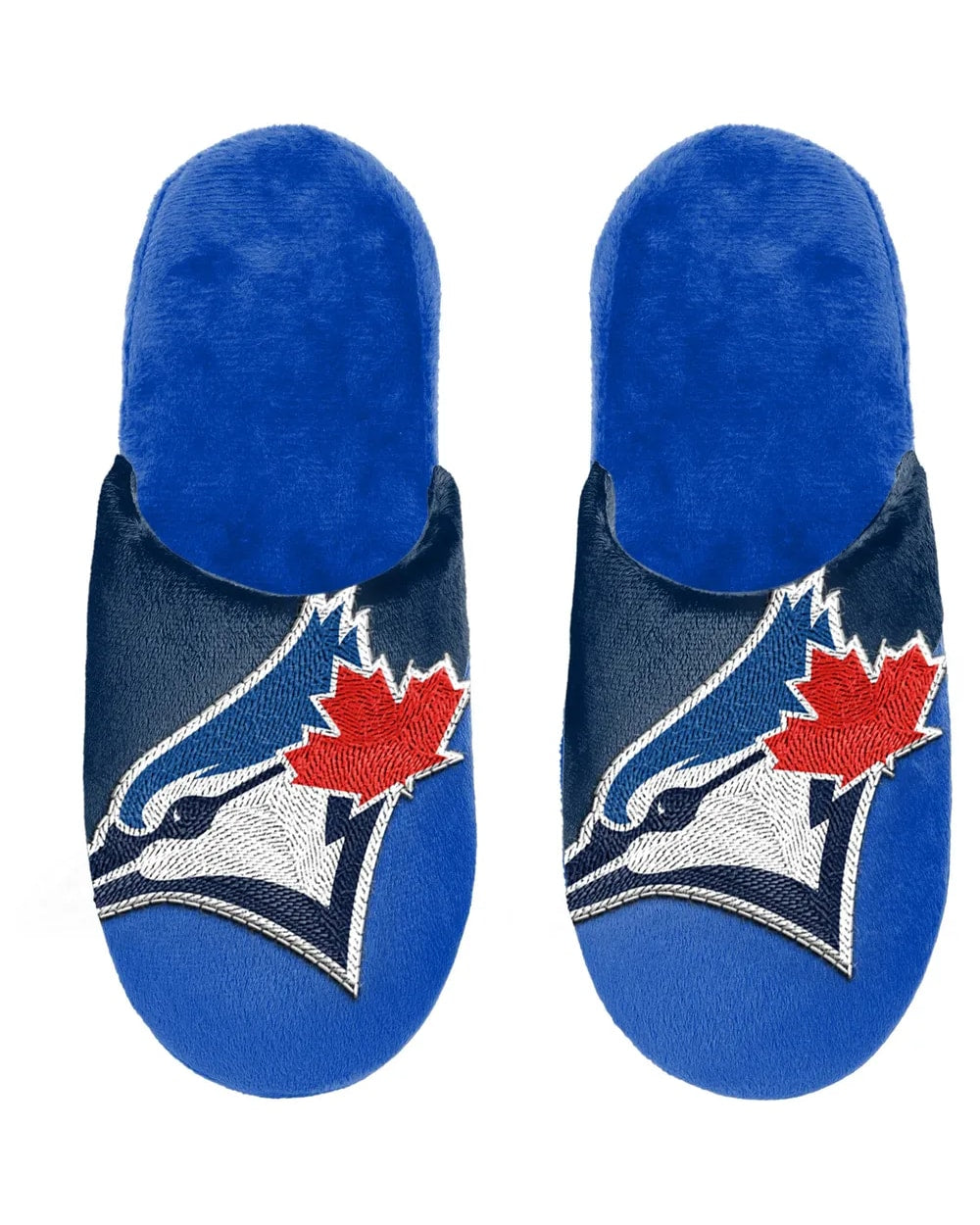Big Logo Youth Slippers- Toronto Blue Jays
