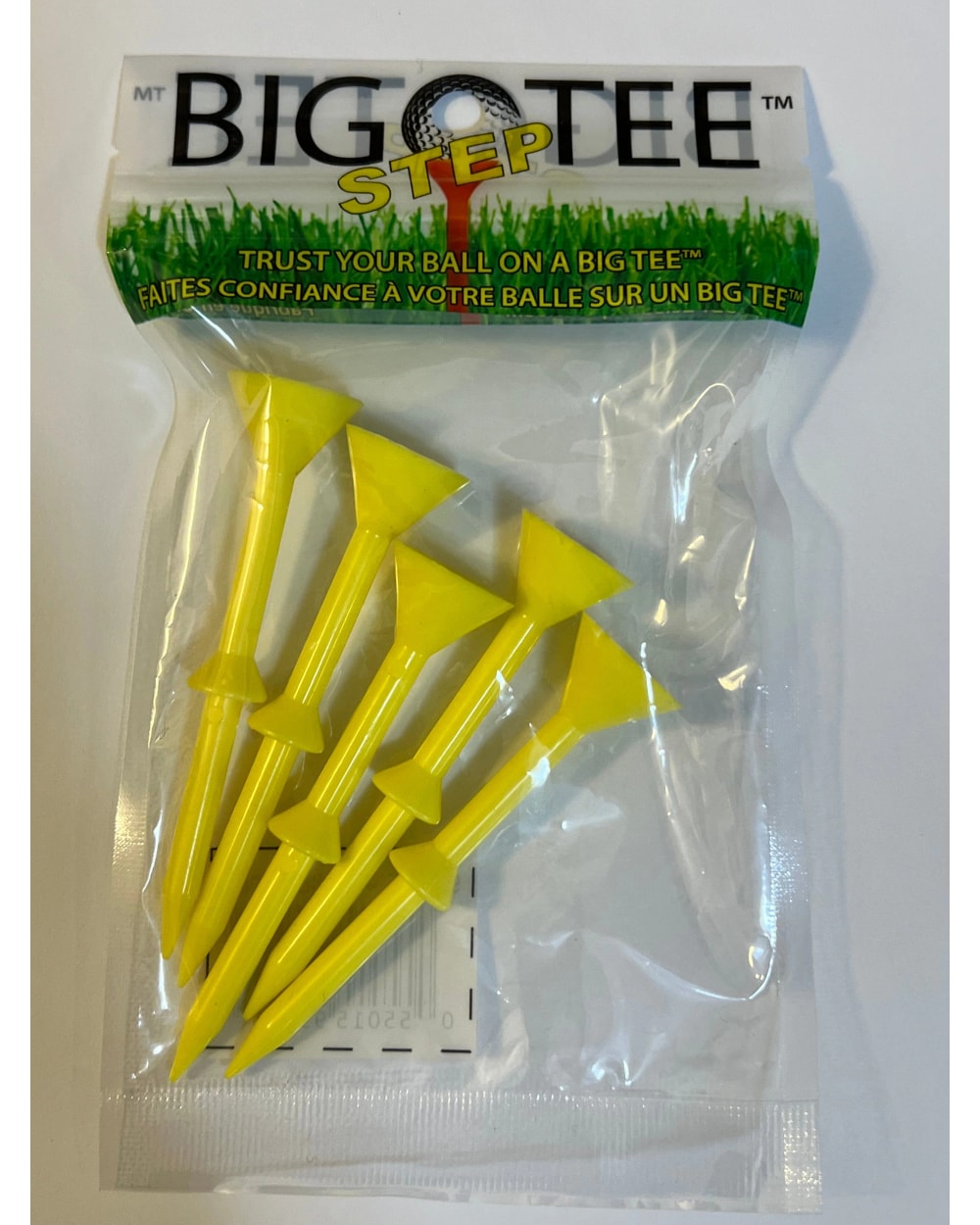 Big Step Tee Golf Tees - Pack of 5